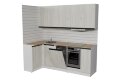 Кухонный гарнитур Амели прайм 400, 110х200 см 