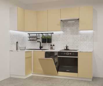 Кухонный гарнитур Лайн Стамбул, 1000х2450 мм (арт. 26) 