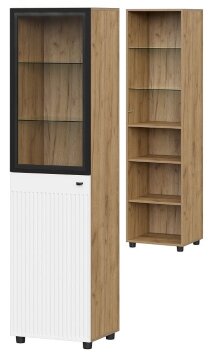 Пенал со стеклом Милан