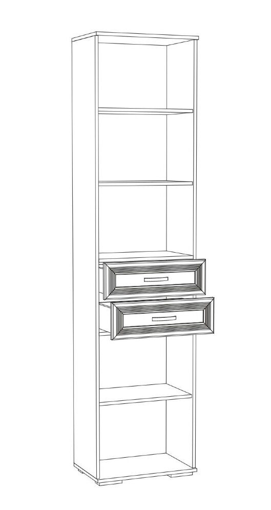 Пенал с ящиками Ливорно ЛШ-3, дуб сонома 