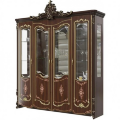 Витрина четырехдверная Шейх, Орех 