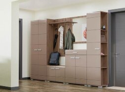 Комод для прихожей Вегас, кофе с молоком