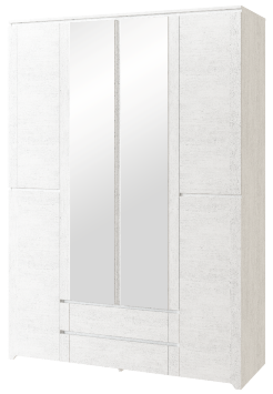 Шкаф с ящиками 4-х дверный Твист №15