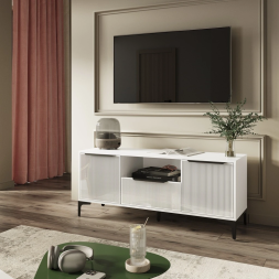 Тумба ТВ 1,35 Кимберли, Белый