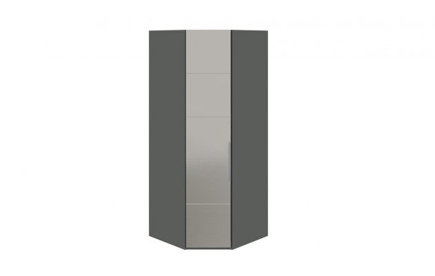 Шкаф угловой с 1-й зеркальной дверью Наоми 