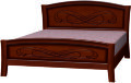 Кровать из массива Карина-16, орех 