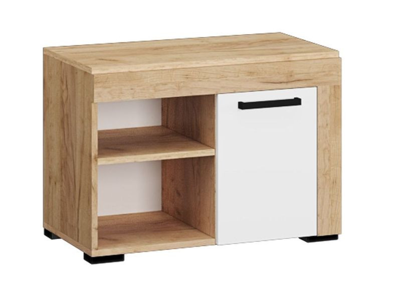 Модульная прихожая Галант, крафт золотой + белый 