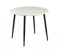 Стол круглый Сканди 940 опоры черные 