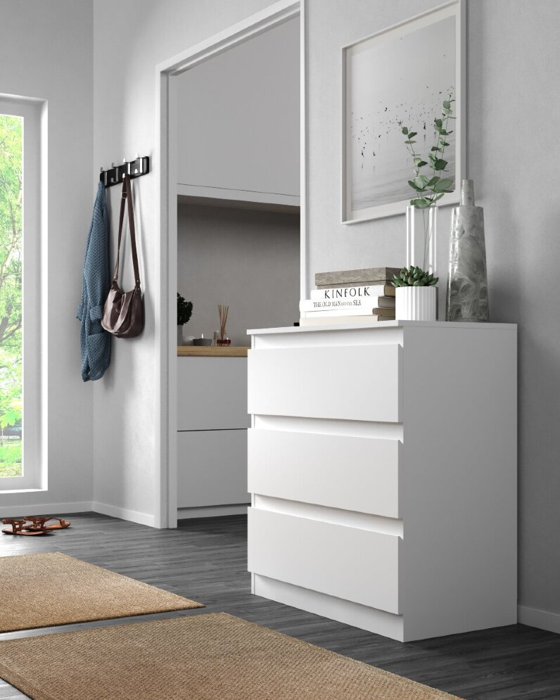 Комод Т-3 Stern (Штерн), белый 