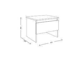 Тумба прикроватная Адель