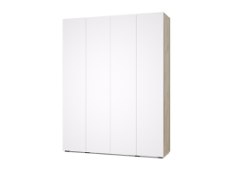 Шкаф 4-х дверный Челси, Анкор тёмный / Анкор свтлый