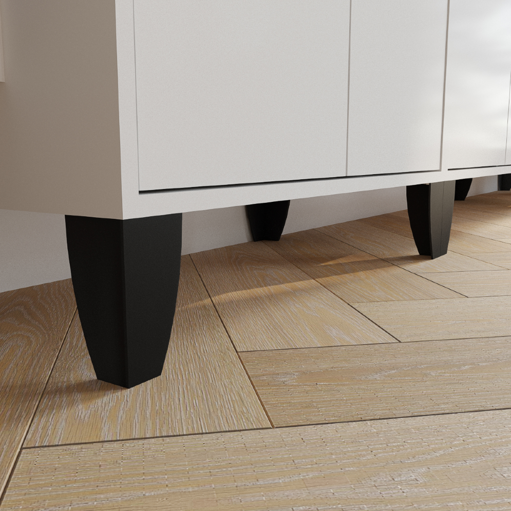 Тумба для ТВ Гира ГТ-1, белый 