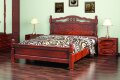 Кровать из массива Карина-15, орех 
