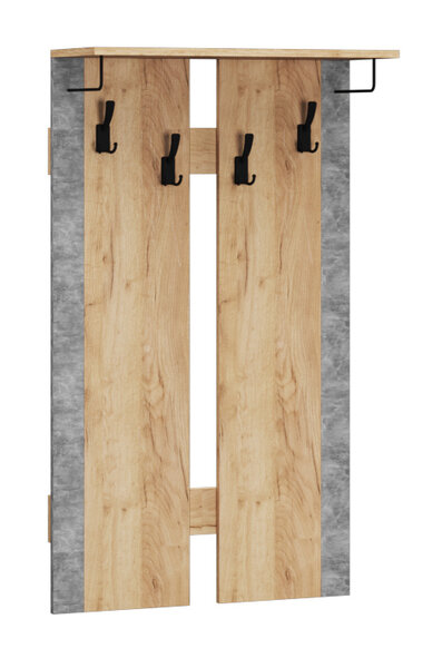 Вешалка Галант, крафт золотой + ателье 