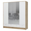 Шкаф 4-х створчатый с зеркалом Ирис ШК-04 