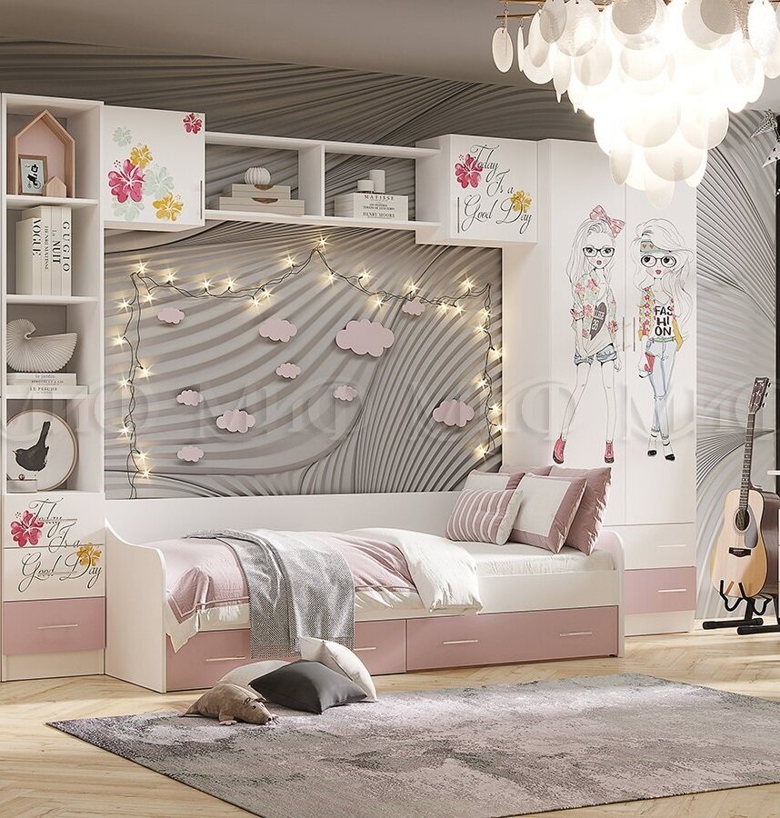 Модульная детская Вега FASHION ЛДСП  