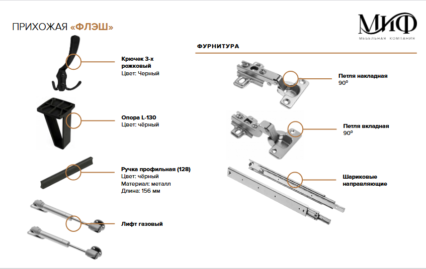 Модульная прихожая Флэш, Мени Грин/Дуб крафт 
