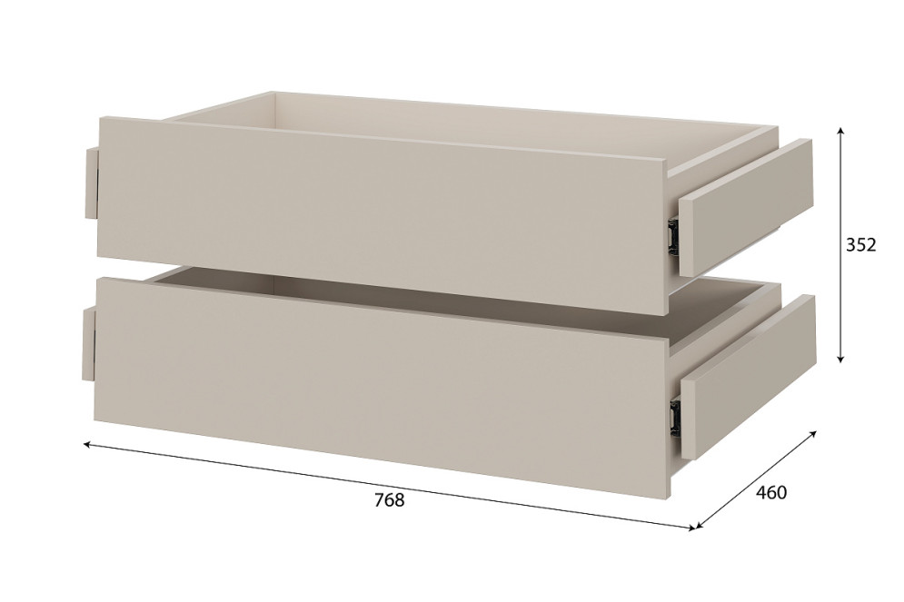 Ящик Шкаф &amp;quot;ШК 5&amp;quot; (1600,1200,800) меланж 