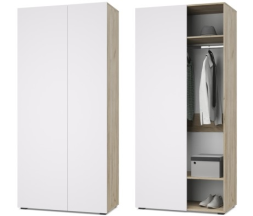 Шкаф угловой Челси, Анкор тёмный / Анкор свтлый