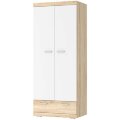 Шкаф Соната ШС-900, Сонома/Белый глянец  