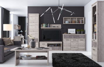 Кровать двуспальная с полками JAZZ