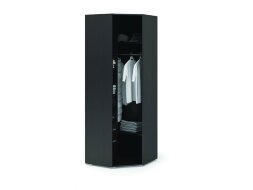 Шкаф угловой Вегас, венге/белый глянец