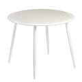 Стол круглый Сканди 1050 опоры белые  