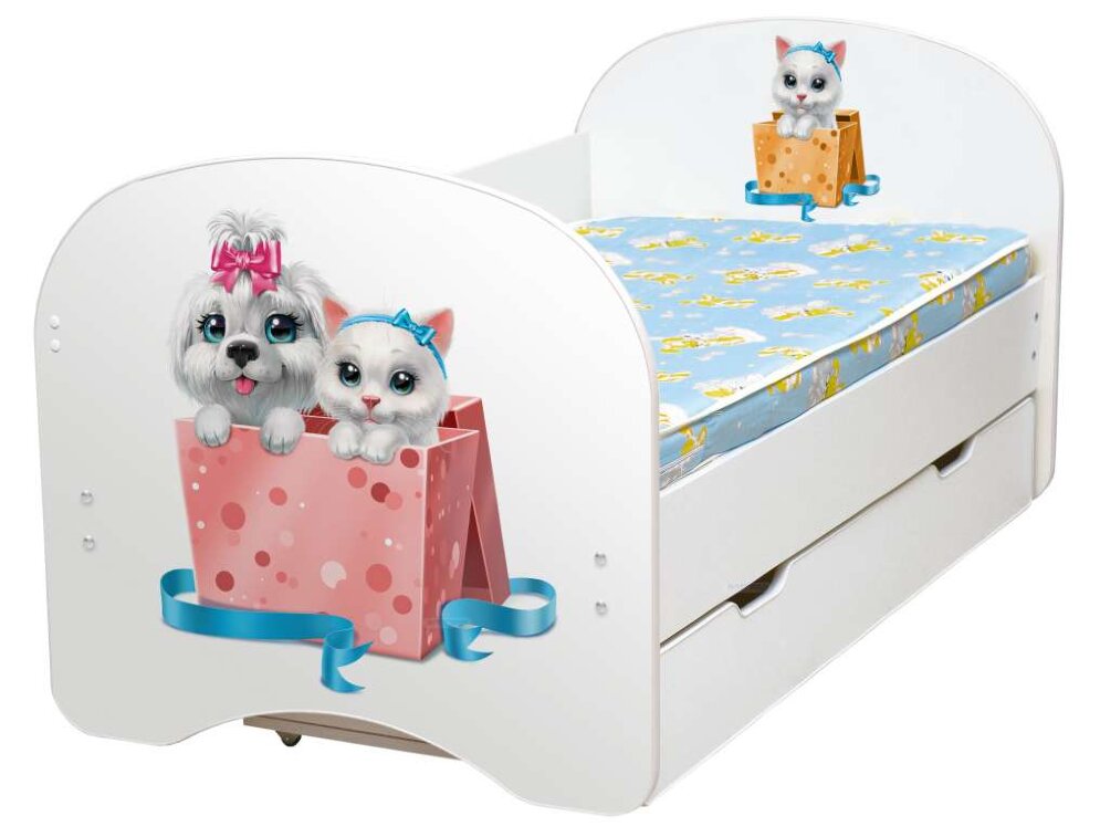 Детская кровать Пушистые лапки 