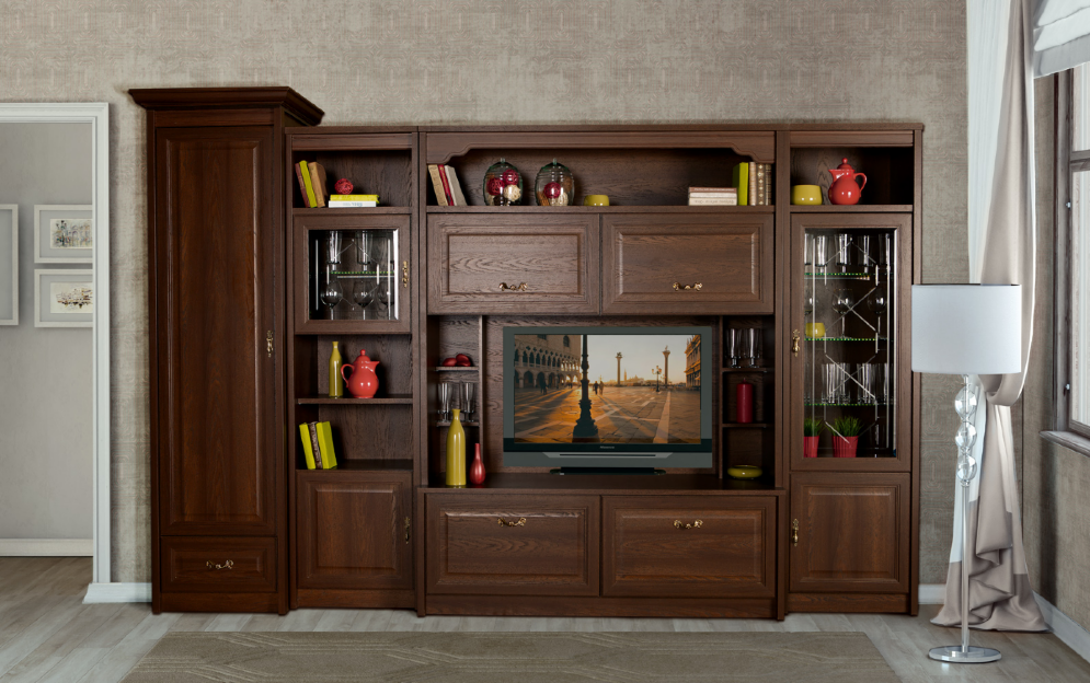 Шкаф для одежды 1-дверный Флоренция, Дуб Оксфорд 