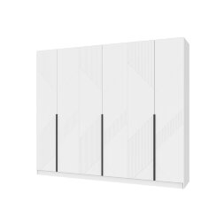 Шкаф Палермо 6-ти створчатый, Белый матовый