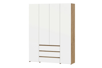 Шкаф комбинированный четырехстворчатый Некст-1