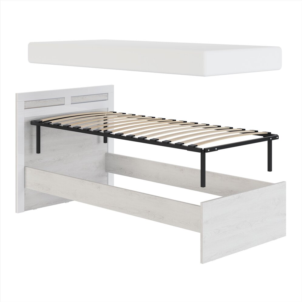 Кровать 0,9 Амели  