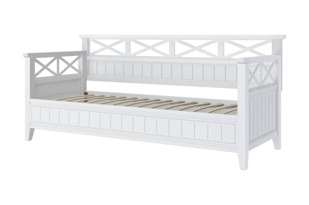 Кровать Амелия, белый античный 