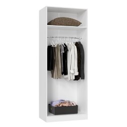 Шкаф Палермо 2-х створчатый, Белый матовый