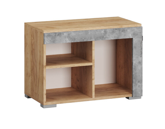 Тумба Галант, крафт золотой + ателье  