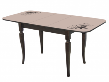 Стол обеденный Прага-2 раздвижной опоры массив МТ1