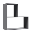 Навесная полка Гира ГН-1, Графит серый 
