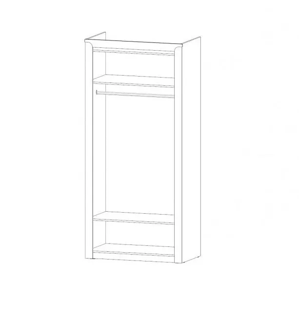 Шкаф двухстворчатый Регина, Анкор 