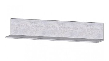 Полка ПЛ-01 Даллас, Цемент светлый