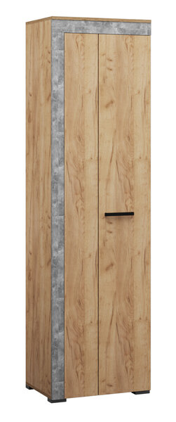 Шкаф Галант, дуб золотой + ателье 