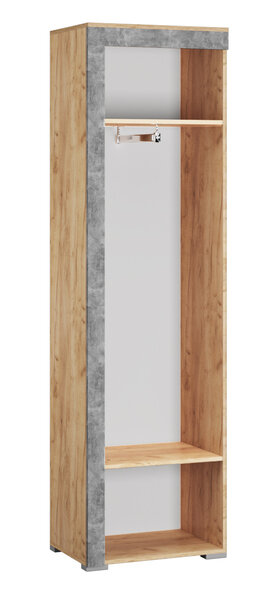 Шкаф Галант, дуб золотой + ателье 