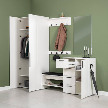 Модульная прихожая Эйр, Белый