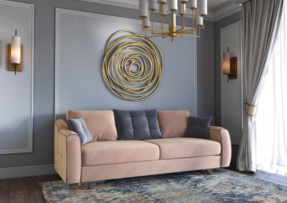 Диван на независимом пружинном блоке Орди-1 