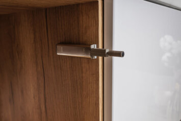 Прихожая Бостон ЛДСП, дуб крафт/серый шифер