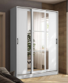 Шкаф-купе 1600 Стиль-2, Белый 