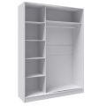 Шкаф-купе 1600 Стиль-2, Белый 