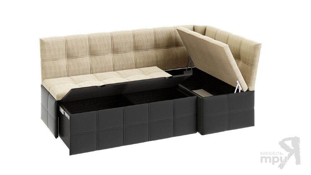 Кухонный уголок со спальным местом Домино, рогожка  