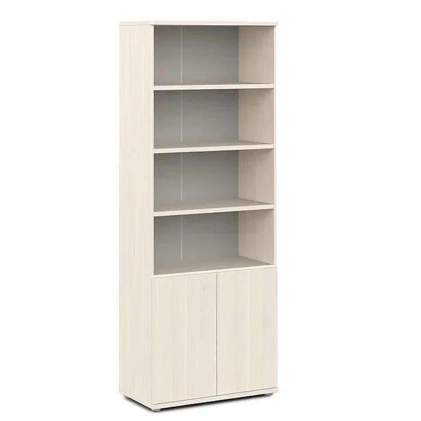 Стеллаж Офис 800 6 полок, с дверями 