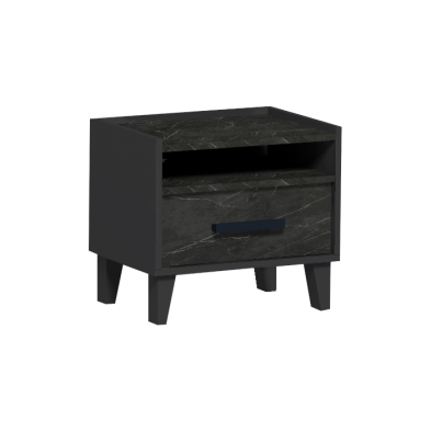 Тумба прикроватная Айрис, Антрацит 