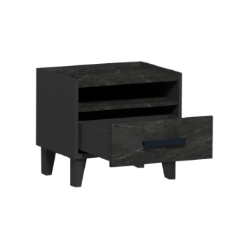 Тумба прикроватная Айрис, Антрацит